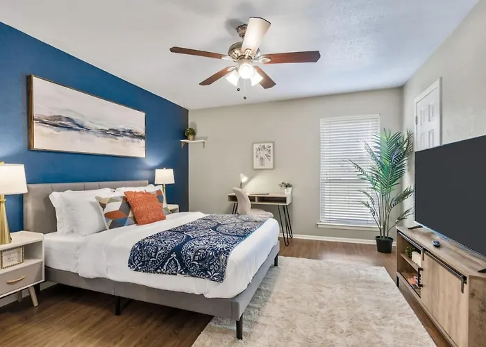 Apartamento Vivid 1bd Tcu Walkable Fort Worth