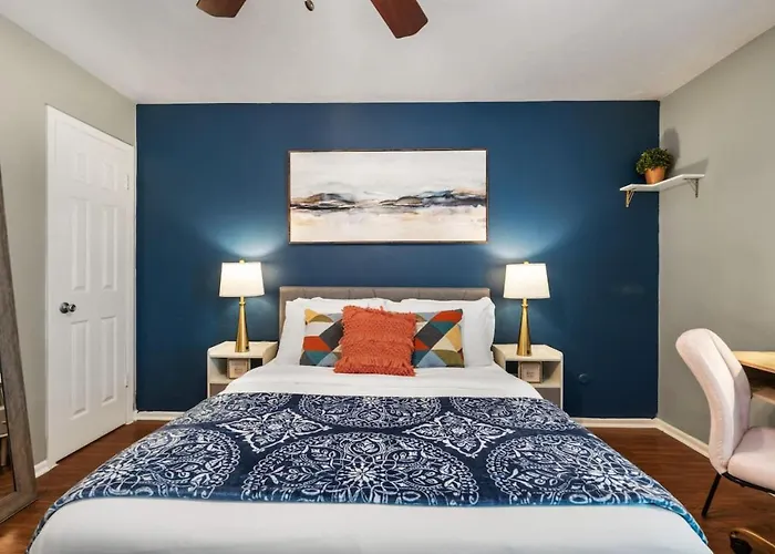 Vivid 1bd Tcu Walkable Fort Worth