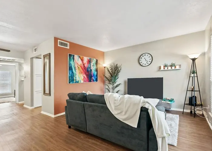 Vivid 1bd Tcu Walkable Apartamento