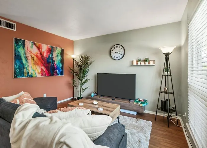 Vivid 1bd Tcu Walkable Apartamento